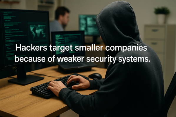 Hackers Target Smaller Companies Because of Weaker Security Systems